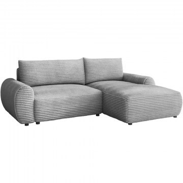 Corner Sofa - Bed (Right Corner) Bello 162860259 267x177x93cm Grey