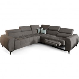 Καναπές Γωνιακός (Δεξιά Γωνία) Calyra II Relax 163079369 255x258x95cm Grey GREY