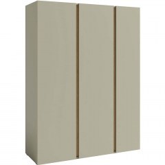 Ντουλάπα Τρίφυλλη Luca 163080429 145x50x195cm Olive