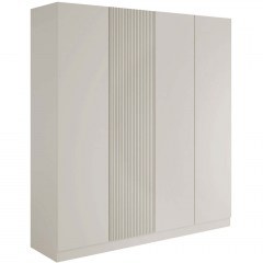 Ντουλάπα Τετράφυλλη Como 162878969 205x55x220cm Cashmere