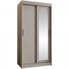 Ντουλάπα Δίφυλλη Συρόμενη Selfie 162893119 100x62x200cm Cashmere