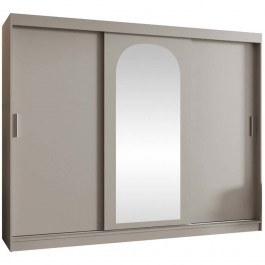 Sliding Wardrobe Selfie 162894029 250x62x200cm Cashmere CASHMERE