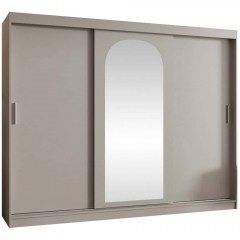 Ντουλάπα Συρόμενη Selfie 162894029 250x62x200cm Cashmere