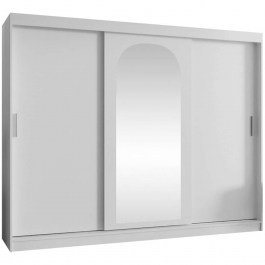 Ντουλάπα Συρόμενη Selfie 162894019 250x62x200cm White WHITE