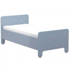 Κρεβάτι Παιδικό Με Στρώμα Nolia 162602299 165x82x75cm Light Blue