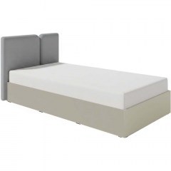 Κρεβάτι Παιδικό Luca (Για Στρώμα 90x200cm) 163080989 212x107x88cm Grey-Olive