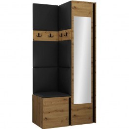 Entrance Furniture Orion XXV 163063209 82x44x168cm Natural-Black NATURAL-BLACK