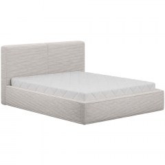 Κρεβάτι Με Αποθηκευτικό Χώρο Milora (Για Στρώμα 160x200cm) 163071169 178x220x103cm White