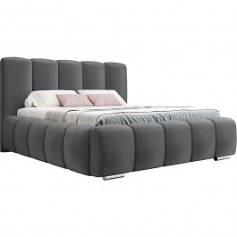 Κρεβάτι Με Αποθηκευτικό Χώρο Wizko (Για Στρώμα 180x200cm) 162728759 200x222x112cm Anthracite ANTHRACITE