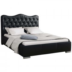 Κρεβάτι Με Αποθηκευτικό Χώρο Santorini (Για Στρώμα 160x200cm) 162483449 180x218x100cm Black