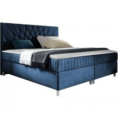 Κρεβάτι Με Στρώμα & Αποθηκευτικό Χώρο Prowansja (160x200cm) 162565859 165x212x120cm Blue