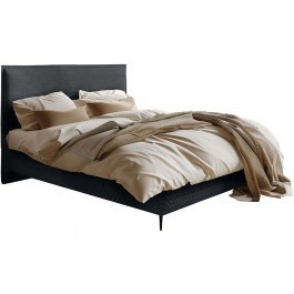 Κρεβάτι Με Αποθηκευτικό Χώρο Puretta (Για Στρώμα 160x200cm) 162880579 169x212x106cm Black BLACK