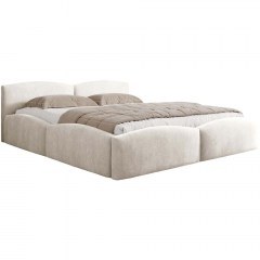 Κρεβάτι Με Αποθηκευτικό Χώρο Mirala (Για Στρώμα 160x200cm) 163120739 178x222x78cm Ecru