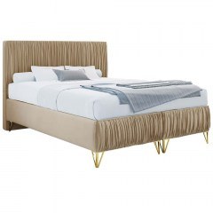 Κρεβάτι Με Στρώμα Mars (160x200cm) 162696279 160x209x120cm Ecru