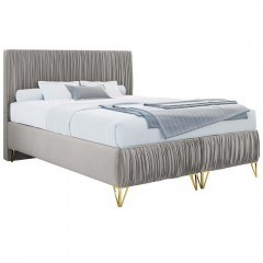 Κρεβάτι Με Στρώμα Mars (160x200cm) 162696439 160x209x120cm Grey