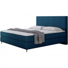 Κρεβάτι Με Αποθηκευτικό Χώρο Laro (Για Στρώμα 160x200cm) 162650559 168x209x118cm Blue