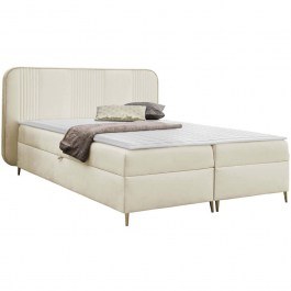 Κρεβάτι Με Αποθηκευτικό Χώρο Fandy (Για Στρώμα 160x200cm) 162868959 190x205x135cm Beige BEIGE