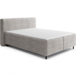 Κρεβάτι Με Στρώμα & Αποθηκευτικό Χώρο Ciroko (Για Στρώμα 160x200cm) 163071309 182x222x102cm Grey GREY