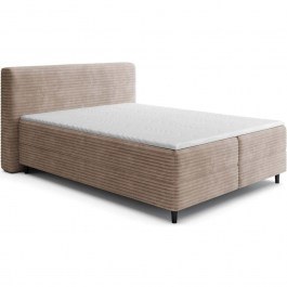 Κρεβάτι Με Στρώμα & Αποθηκευτικό Χώρο Ciroko (Για Στρώμα 160x200cm) 163071319 182x222x102cm Beige BEIGE