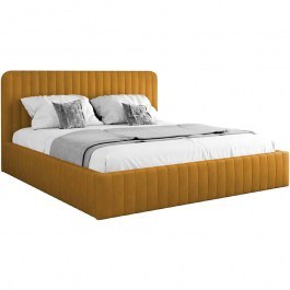 Κρεβάτι Με Αποθηκευτικό Χώρο Caniko (Για Στρώμα 160x200cm) 162769529 171x212x106cm Ochre OCHRE