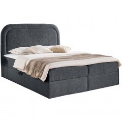 Κρεβάτι Με Αποθηκευτικό Χώρο Bonito (Για Στρώμα 160x200cm) 162886729 164x208x122cm Anthracite