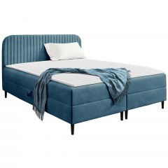 Κρεβάτι Με Στρώμα & Αποθηκευτικό Χώρο Box Best I (Για Στρώμα 160x200cm) 162916039 162x205x91cm Light Blue