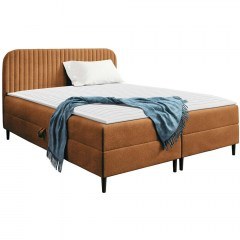 Κρεβάτι Με Στρώμα & Αποθηκευτικό Χώρο Box Best I (Για Στρώμα 160x200cm) 162916189 162x205x91cm Orange