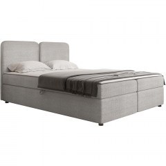 Κρεβάτι Με Στρώμα & Αποθηκευτικό Χώρο Boho (Για Στρώμα 160x200cm) 163045949 140x207x104cm Grey