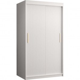 Ντουλάπα Δίφυλλη Συρόμενη Riflo Slim 162575339 100x62x200cm White WHITE