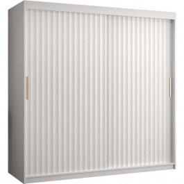 Ντουλάπα Δίφυλλη Συρόμενη Riflo Wave 162577659 180x62x200cm White WHITE