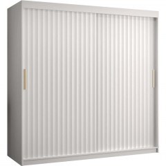 Ντουλάπα Δίφυλλη Συρόμενη Riflo Wave 162577659 180x62x200cm White