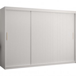 Sliding Wardrobe Riflo Slim 162575699 250x62x200cm White WHITE