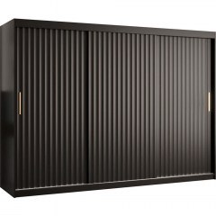 Ντουλάπα Συρόμενη Riflo Wave 162577769 250x62x200cm Black