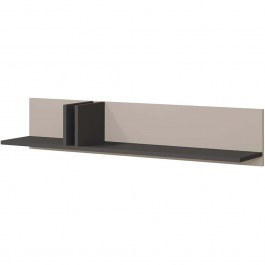 Wall Shelf Alsy Reg Mini 162913709 110x22x22cm Anthracite-Beige ANTHRACITE-BEIGE