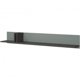 Wall Shelf Alsy Reg 162913659 150x22x22cm Anthracite-Dark Grey DARK GREY-ANTHRACITE