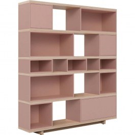 Βιβλιοθήκη Balance 162686959 138x32x170cm Pink PINK