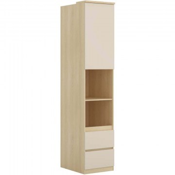 Bookcase Raton 163119599 45x60x215cm Natural-Beige