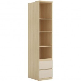 Βιβλιοθήκη Raton 163119579 45x60x215cm Natural-Beige NATURAL-BEIGE