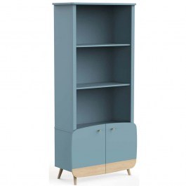 Bookcase Firma 162693629 77x38x177cm Blue BLUE