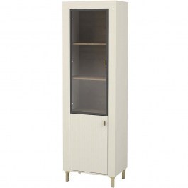 Βιτρίνα Mossa 162788069 60x40x194cm Beige BEIGE