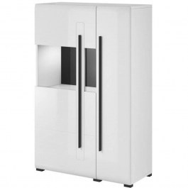 Βιτρίνα Indis 16541249 90x39x136cm White WHITE