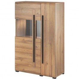 Βιτρίνα Indis 16541239 90x39x136cm Natural NATURAL