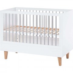 Κρεβάτι Βρεφικό Concept (Για Στρώμα 60x120cm) 162075839 124,5x65x97cm White