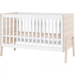 Κρεβάτι Βρεφικό Spot (Για Στρώμα 60x120cm) 162078099 132x65x97,5cm Natural-White