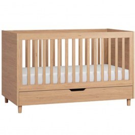 Κρεβάτι Βρεφικό Simple (Για Στρώμα 70x140cm) 162659039 140x74,5x80,5cm Natural NATURAL