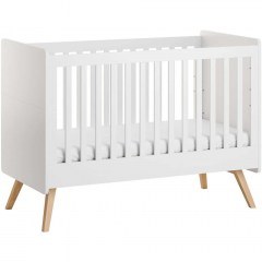 Κρεβάτι Βρεφικό Vintage (Για Στρώμα 60x120cm) 162796299 124,5x65x102,5cm White