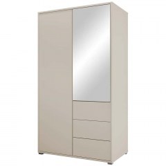 Ντουλάπα Δίφυλλη Gesita 162845019 100x59x178cm Beige