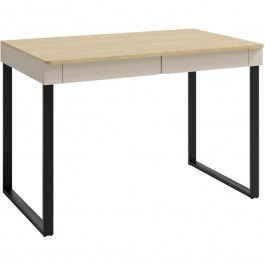 Γραφείο Luca 163080609 125x63x75cm Oak-Cashmere OAK