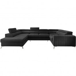 Corner Sofa - Bed (Left Corner) Lola 163052609 347x202x92cm Anthracite ANTHRACITE