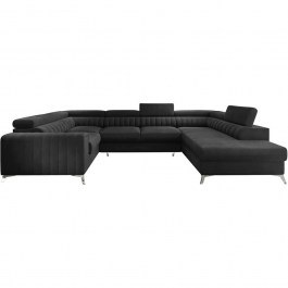 Corner Sofa - Bed (Right Corner) Lola 163052489 347x202x92cm Anthracite ANTHRACITE